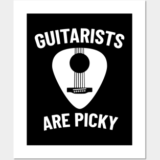 Guitarists Are Picky Guitar Pick Posters and Art